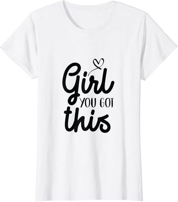 Positive T-shirts Women Girls Affirmation ds282 T-Shirt