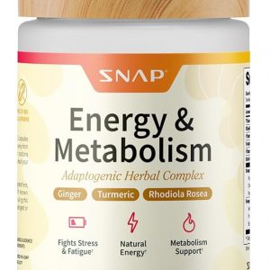 Metabolism and Natural Energy Supplements for Fatigue, Stress Relief