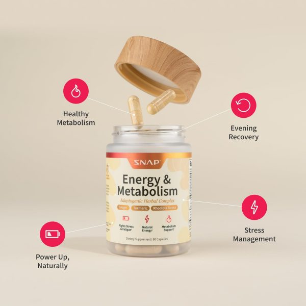 Metabolism and Natural Energy Supplements for Fatigue, Stress Relief - Image 2