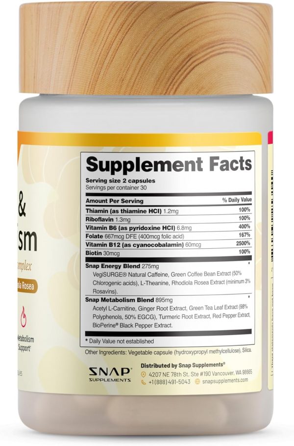 Metabolism and Natural Energy Supplements for Fatigue, Stress Relief - Image 4